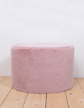 Wild & Soft powder pink children's pouf