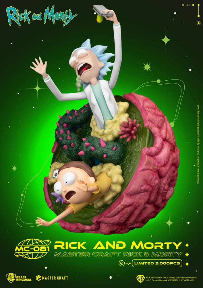 Statuetta Rick and Morty Master Craft - PRE-ORDINA*