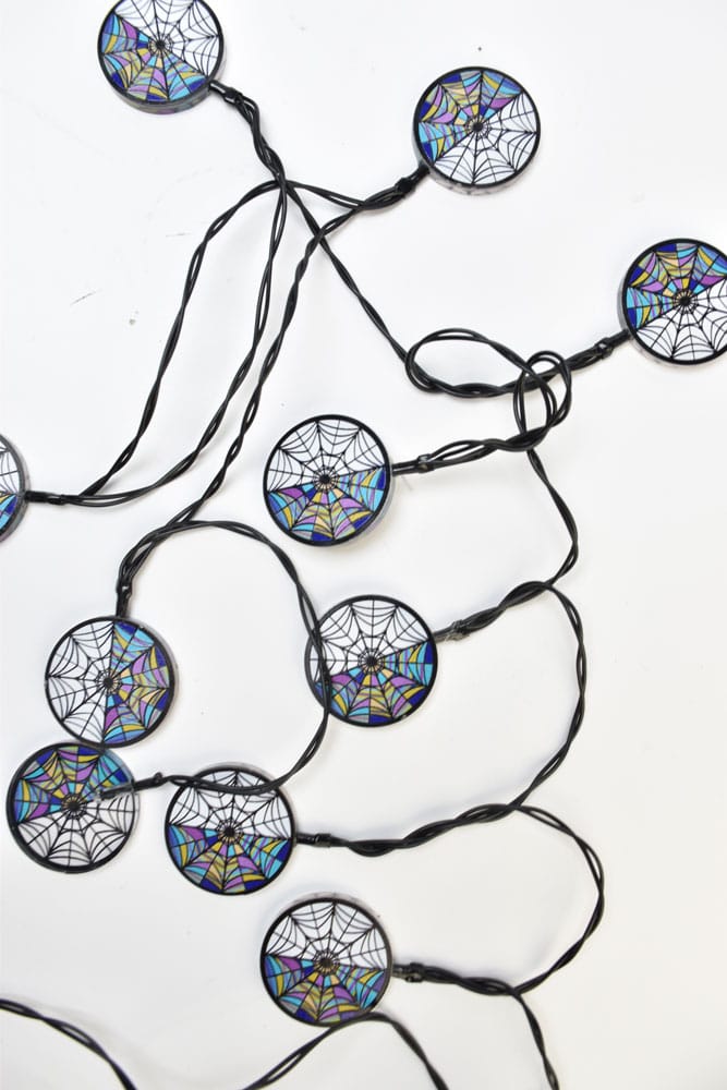 Wednesday Light Garland: Ophelia Hall Window 