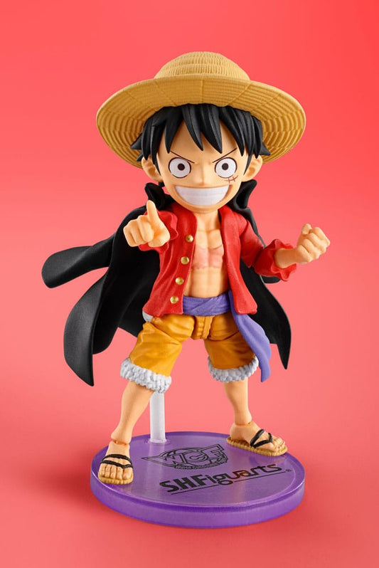 world collectable figure x s h figuarts monkey d luffy tamashii nations