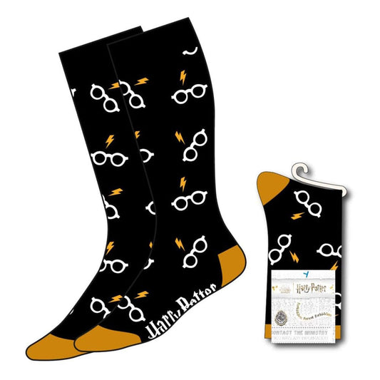 Harry Potter Socks - Glasses and Lightning Bolt