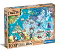 Puzzle Disney Story Maps - La Reine des Neiges
