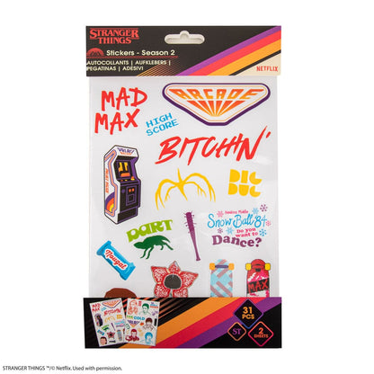 Stickers Stranger Things - Saison 2
