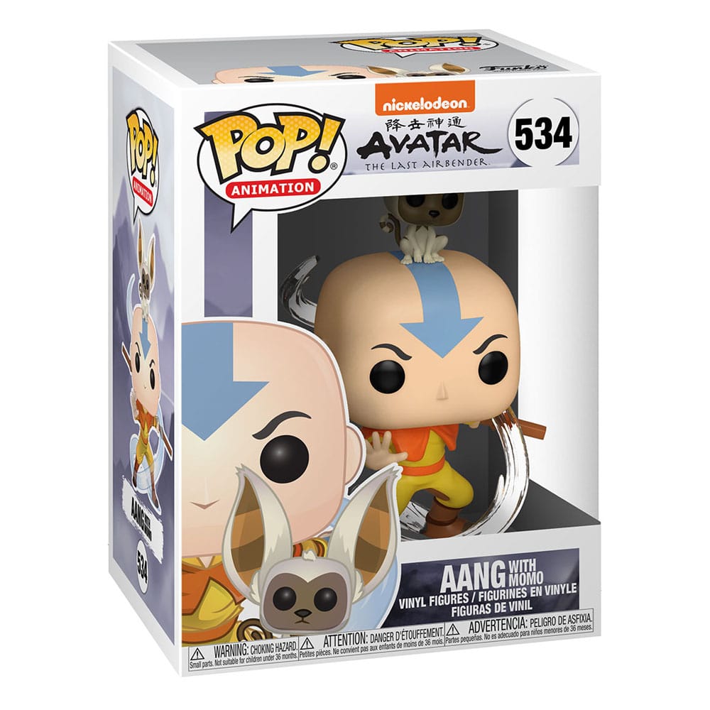 Pop! Aang with Momo 