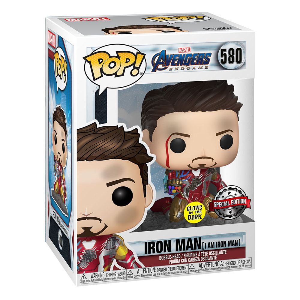 Pop! Iron Man "Io sono Iron Man" (luminoso)