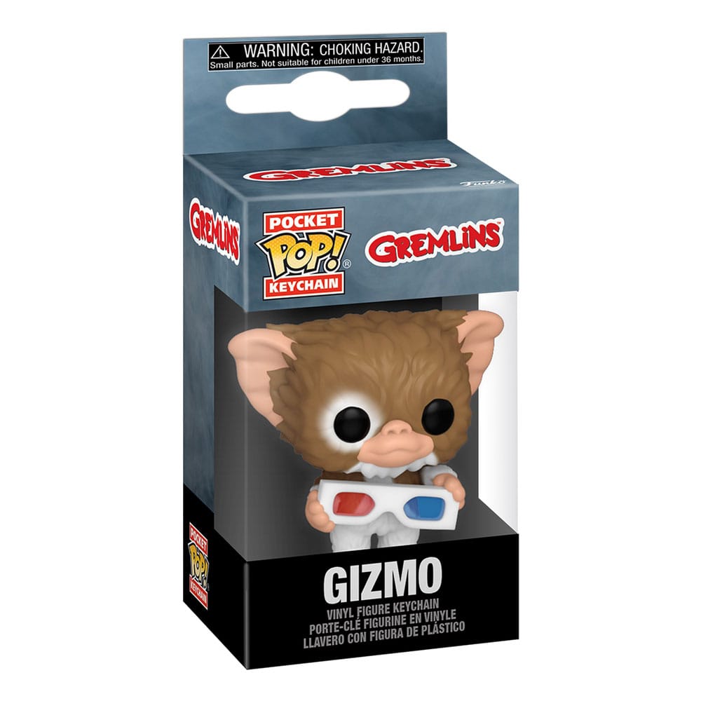 Portachiavi Pop! Gizmo con occhiali 3D 