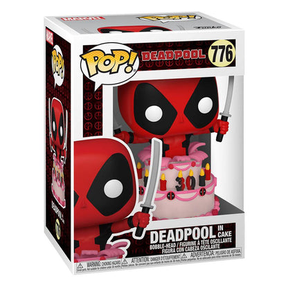 Pop! Deadpool in Birthday Cake