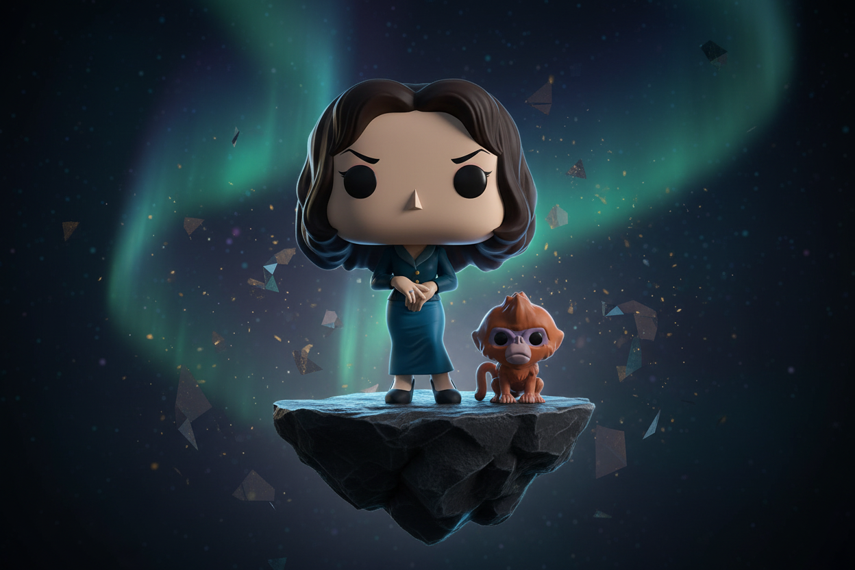 Frau Coulter mit Ozymandias 