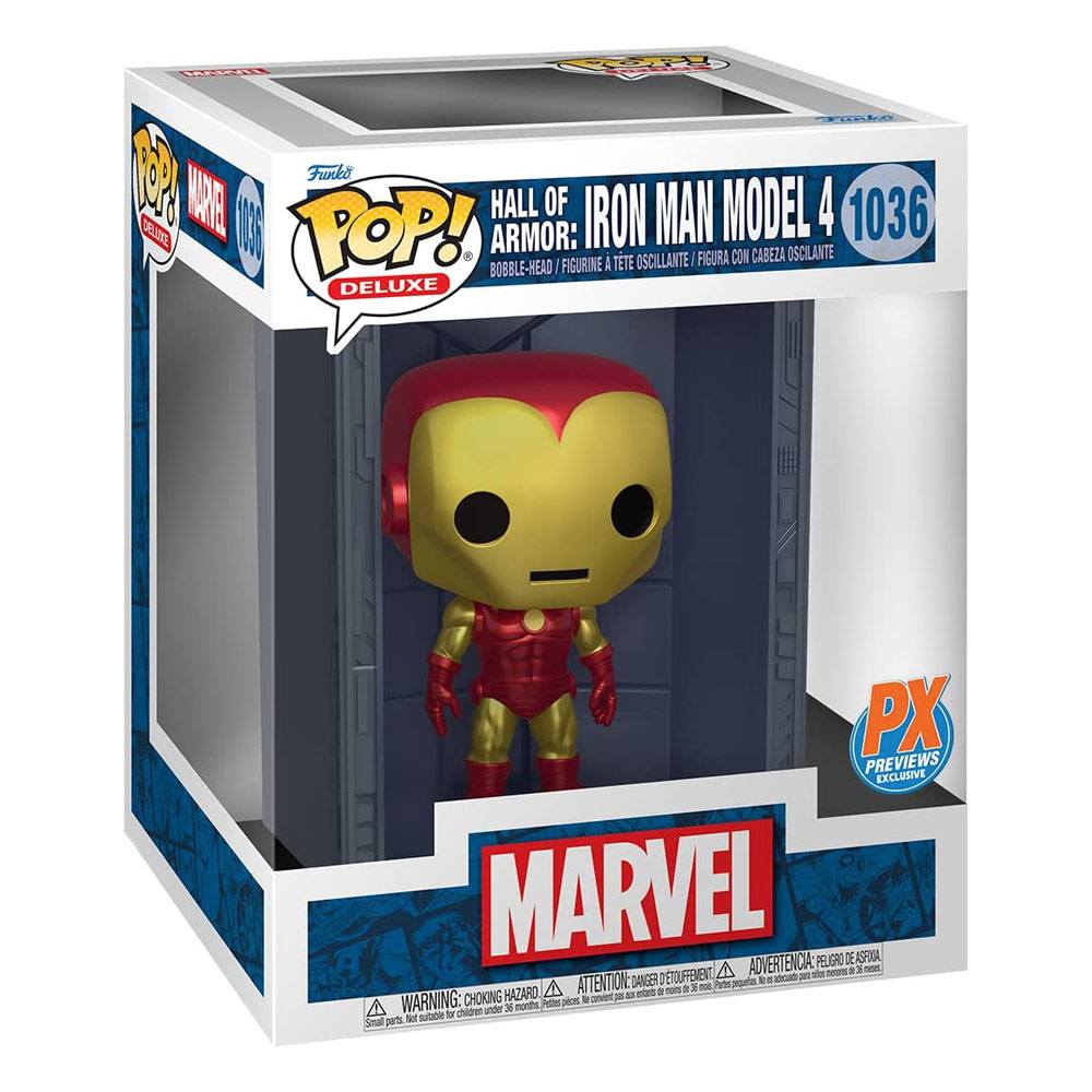 Pop! Deluxe Hall of Armor: Iron Man Model 4