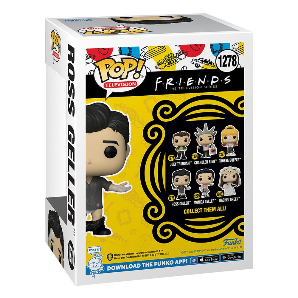 Pop! Ross Geller avec Pantalon en Cuir