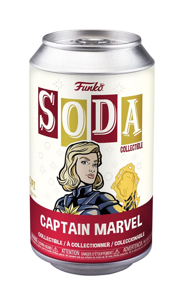 Vinyl SODA Captain Marvel 