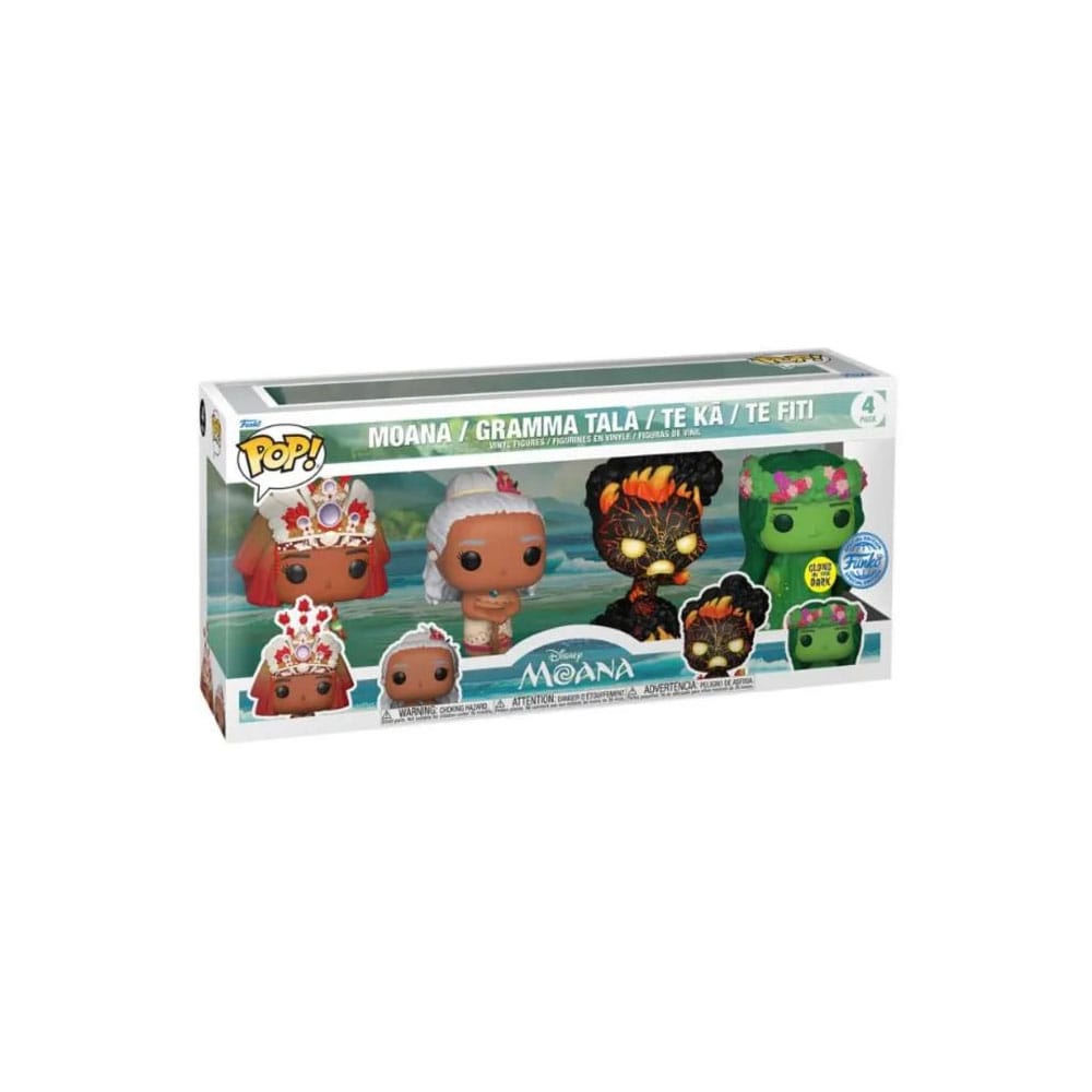 Pop! Vaiana: La Légende du Bout du Monde 4 PACK (SE)
