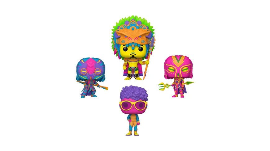 pop black panther wakanda forever 4 pack se