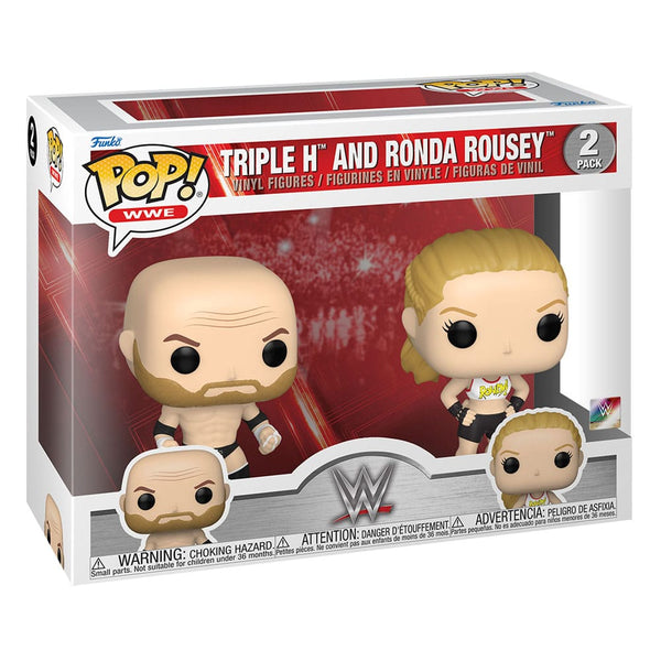 Funko Pop! Triple H et Ronda Rousey 2-Pack