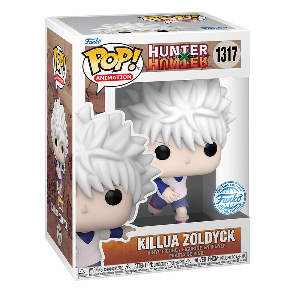 Pop! Killua Zoldyck avec Skateboard