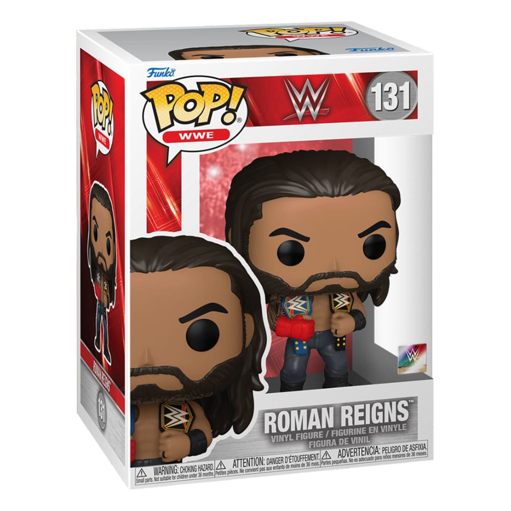 Roman Reigns with Belts 