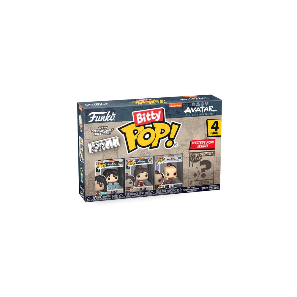 Bitty Pop! Avatar le dernier maître de l´air 4-Pack Series 2