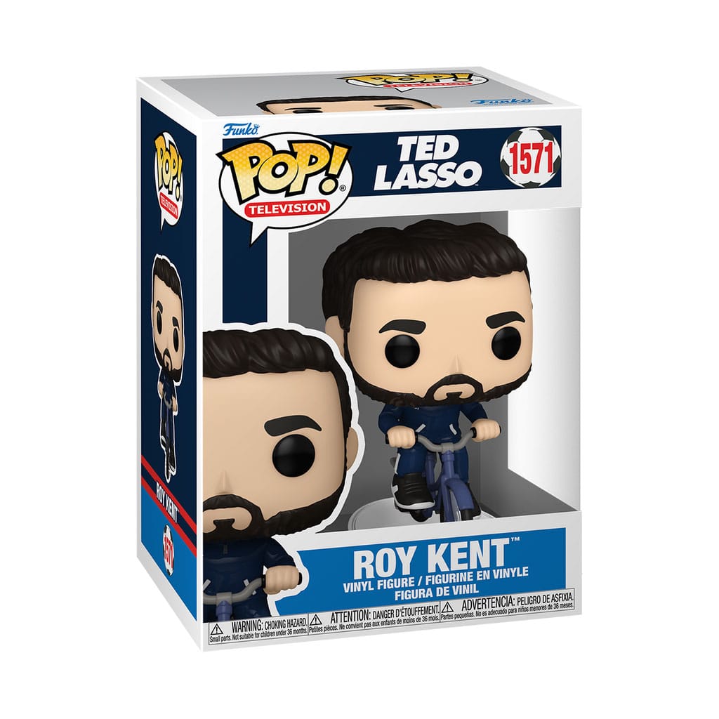 Pop! Roy Kent in bicicletta 