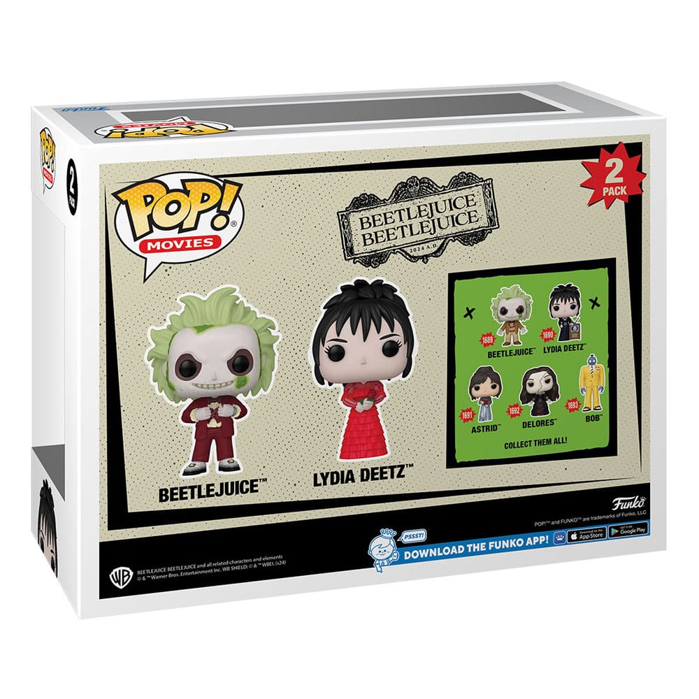 Pop! Beetlejuice &amp; Lydia Deetz - Beetlejuice 