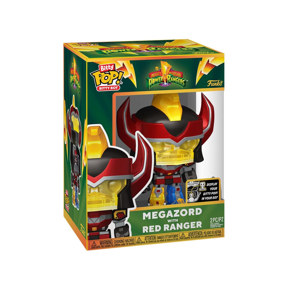 Bitty Pop! Bot Megazord con Red Ranger