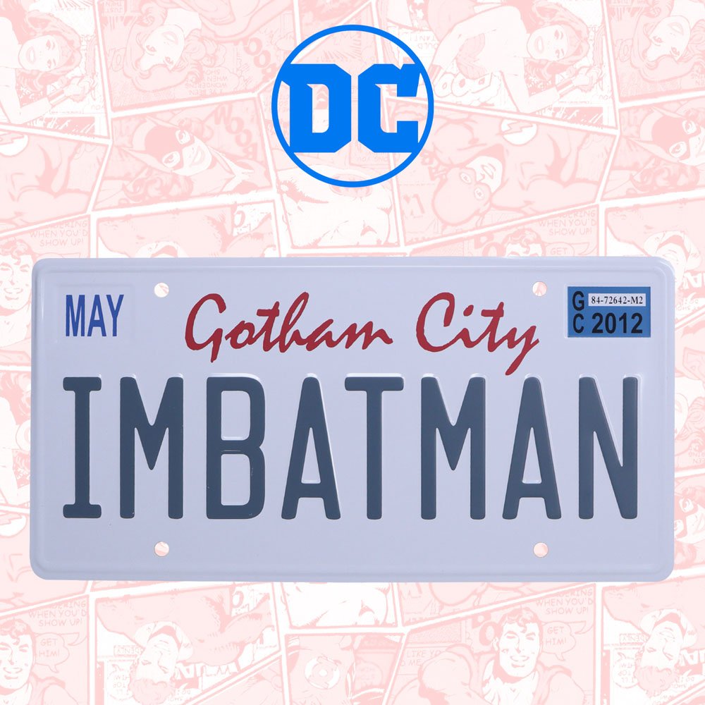 Targa di Batman 