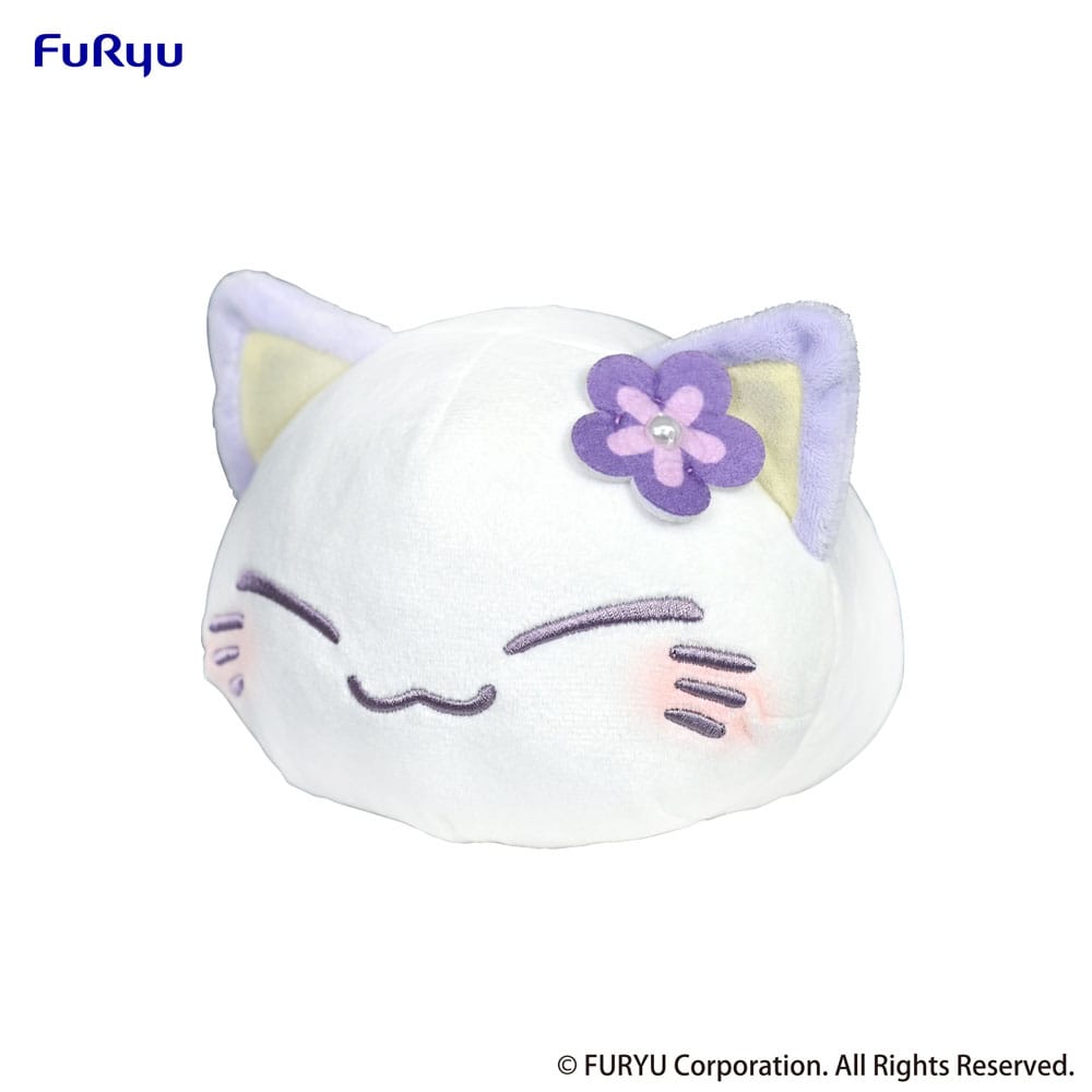 Peluche gatto Nemuneko: viola