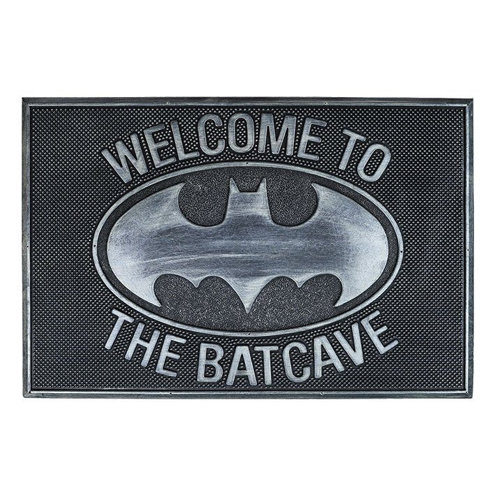 Batman Doormat - Welcome to the Batcave