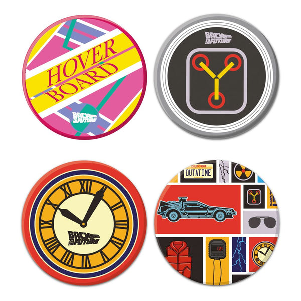 Sous-verres Retour vers le Futur