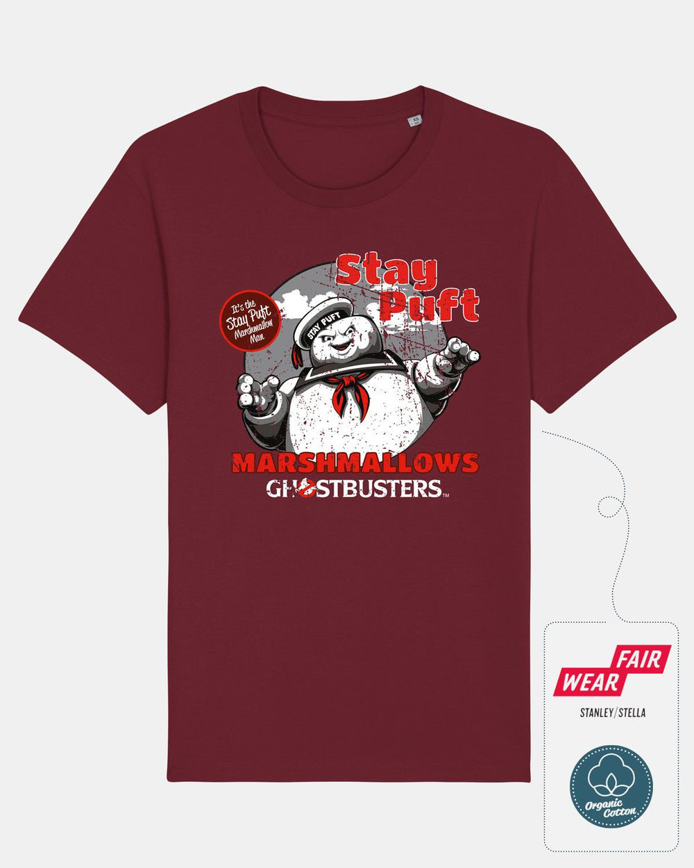 T-shirt Ghostbusters - Bibendum Chamallow