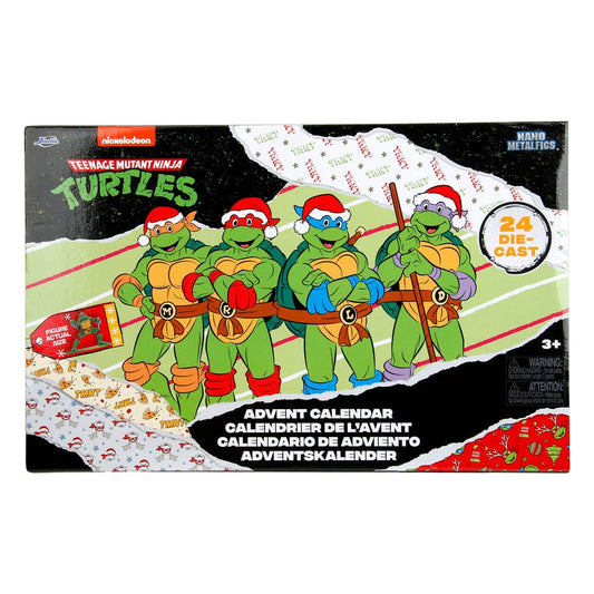 Nano Metalfigs Teenage Mutant Ninja Turtles Advent Calendar - Holiday