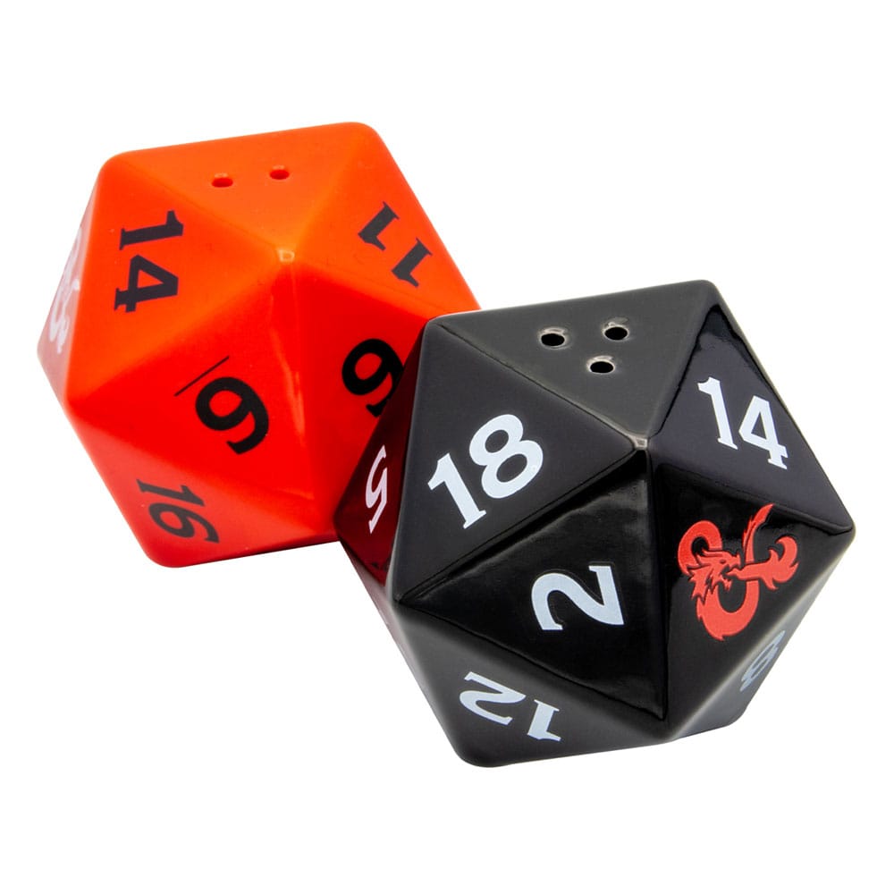 Salt and Pepper Dungeons and Dragons - Dice 