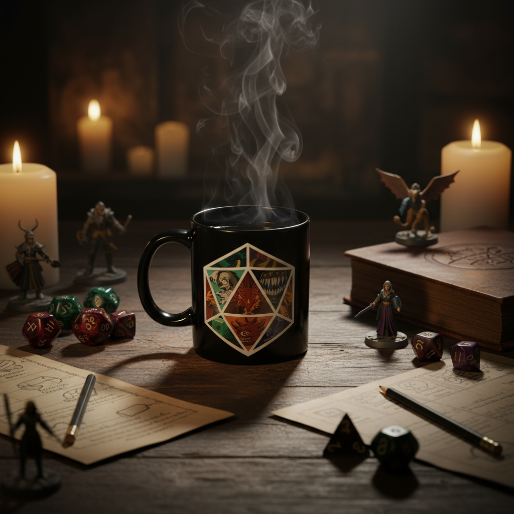 Tazza termica Dungeons & Dragons - Dadi 