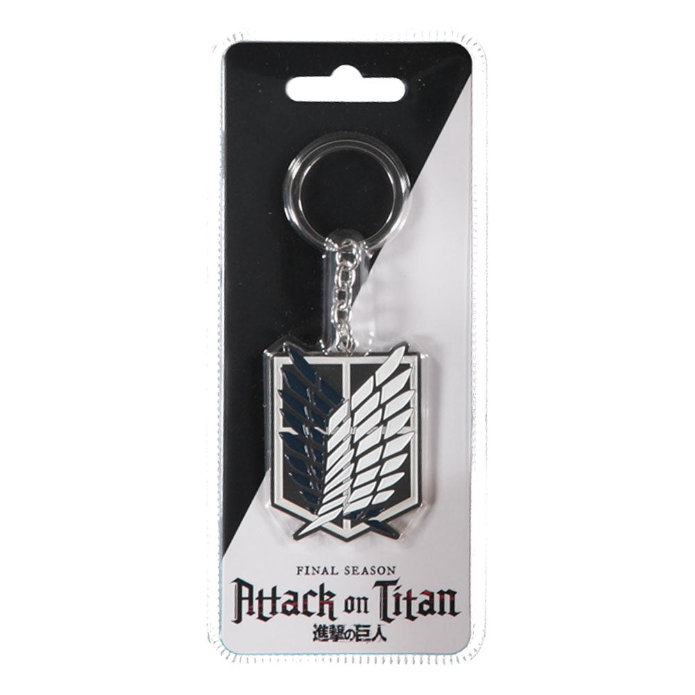 Portachiavi in ​​metallo Attack on Titan - Logo 