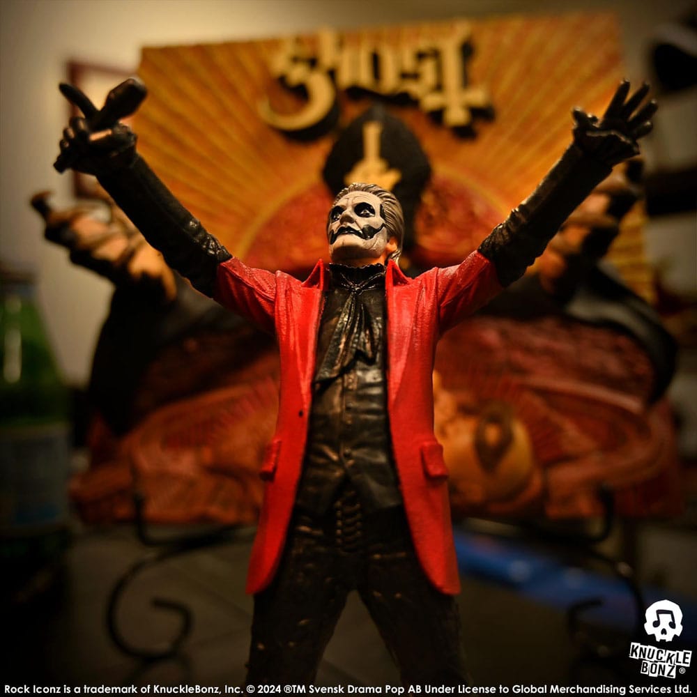 Papa Emeritus IV (Red Jacket) Statue - Rock Iconz - PRE-ORDER* 