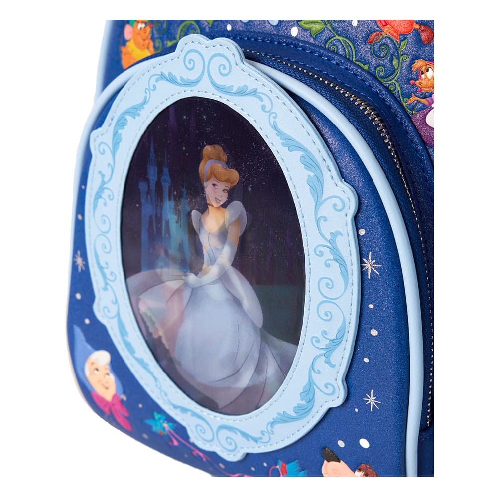 cinderella 75th anniversary lenticular mini backpack loungefly