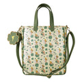 Sac Fourre-tout à Imprimé Peter Pan, Fée Clochette et Trèfle, avec Porte-monnaie