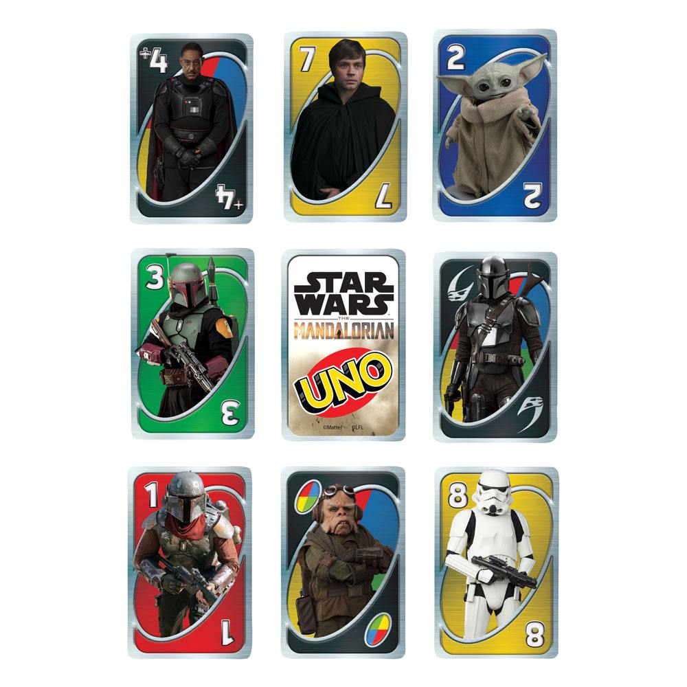 UNO Card Game - Star Wars: The Mandalorian 