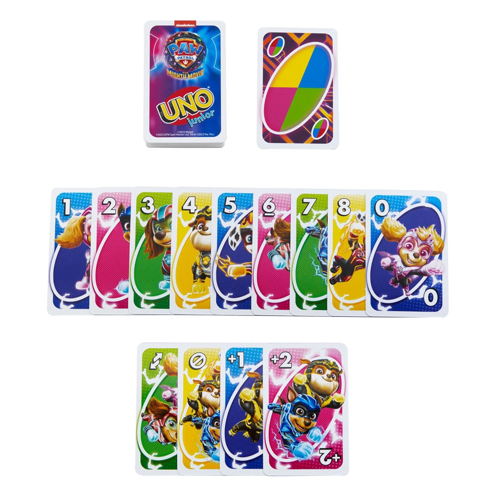 Jeu de Cartes UNO Junior - Pat'Patrouille le Film