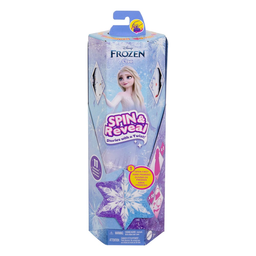 Bambola Frozen - Gira e rivela Elsa