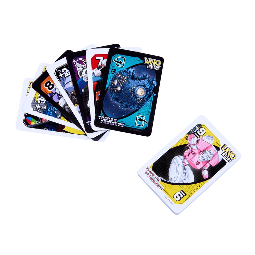 Gioco di carte UNO Flip! - Transformers 