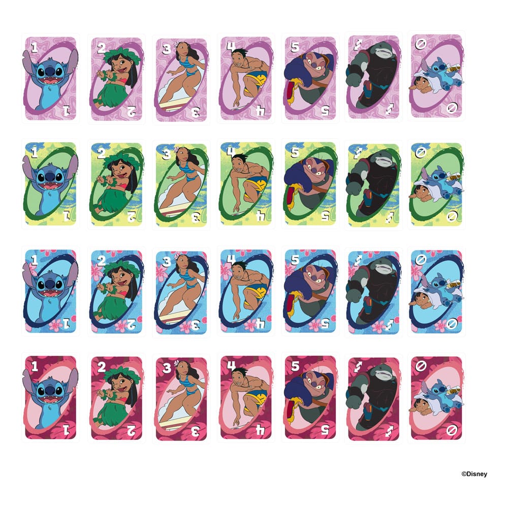 UNO Card Game - Lilo &amp; Stitch