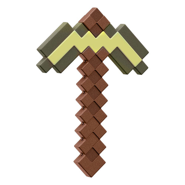 replique roleplay minecraft pioche en or mattel