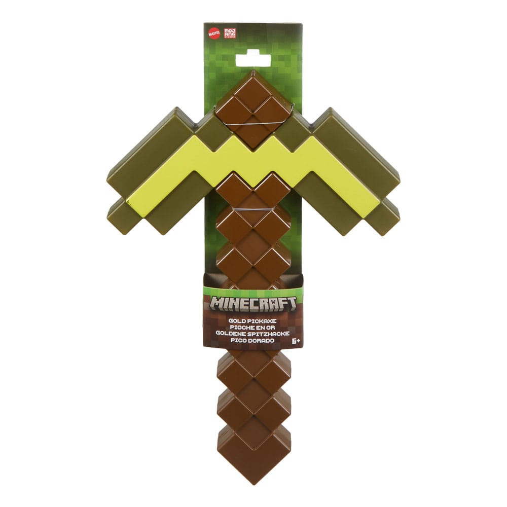 Réplique Roleplay Minecraft - Pioche en Or