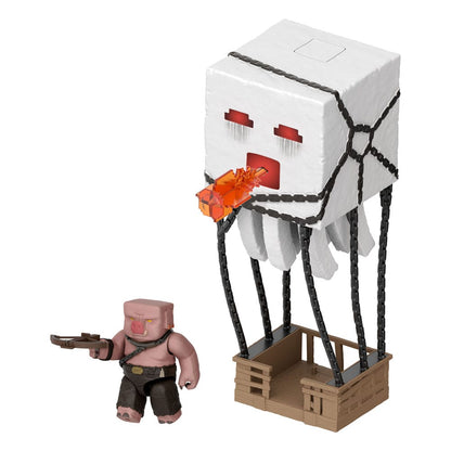 figurine minecraft le film blast attack ghast mattel