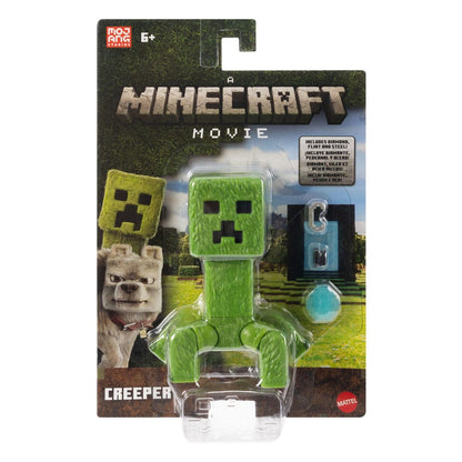 figurine minecraft le film creeper 10 cm mattel