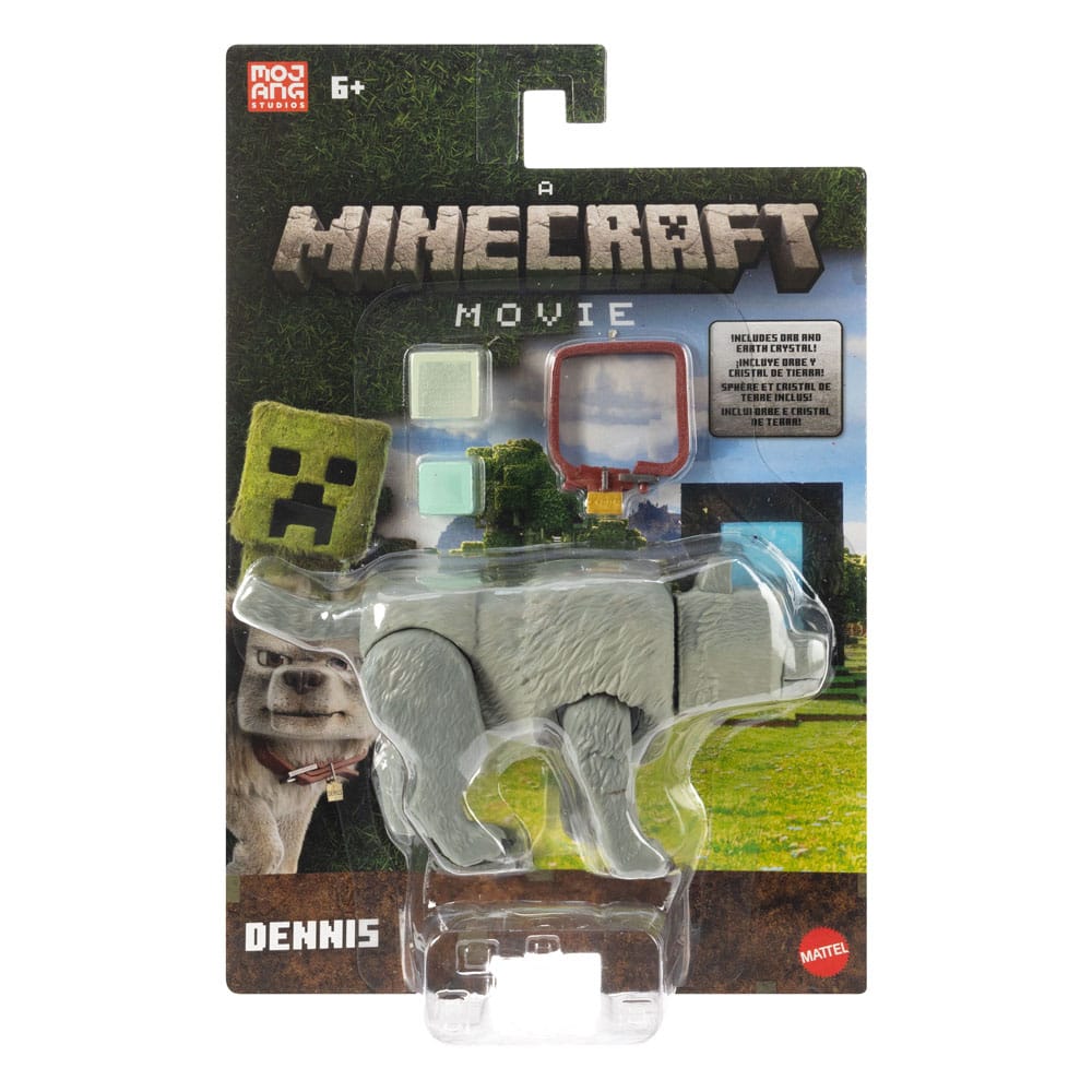 Minecraft: la statuetta del film - Dennis il lupo