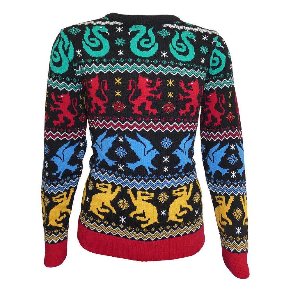 Maglione natalizio delle case di Hogwarts