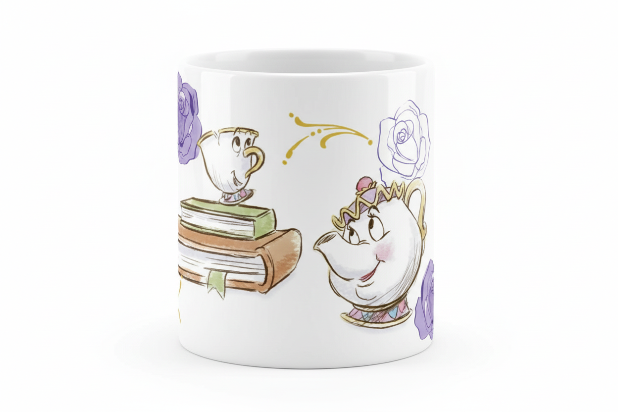 Beauty and the Beast Mug - Enchanted Zip 