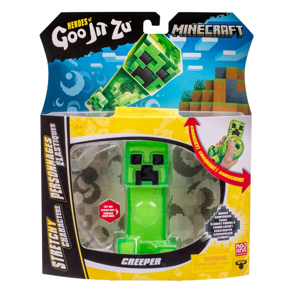 heroes of goo jit zu minecraft creeper moose toys