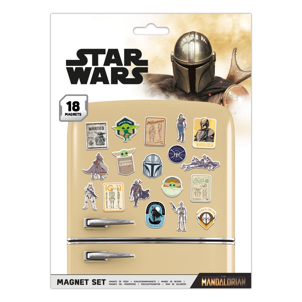 Star Wars: The Mandalorian magnet set - Bounty Hunter 